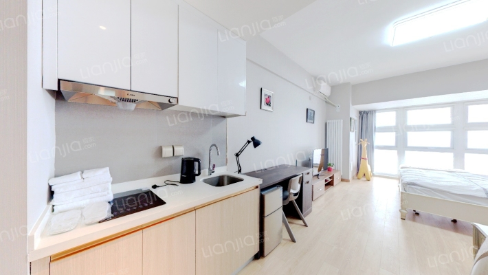 万科城际之光 1室1厅 东-卧室