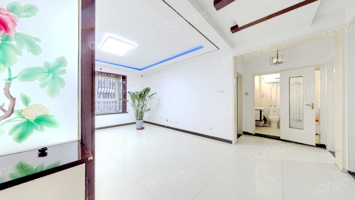 惠友康庭，包税，精装，看房方便，采光好视野好，低楼-客厅