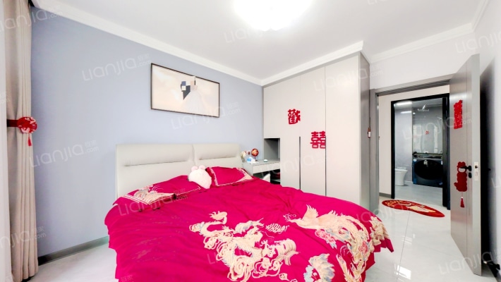 涿州开发区名流美域精装婚房全南两居室-卧室B