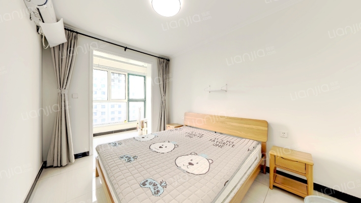 联合七号院2期  精装三居室 房本满二-卧室C