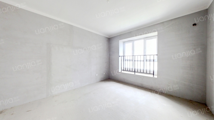 高铁板块一梯两户，洋房带阳台。-卧室C