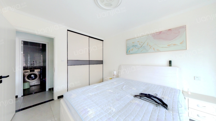 德信公园 交通方便 小区24小时安保 中高喽层采光好-卧室A