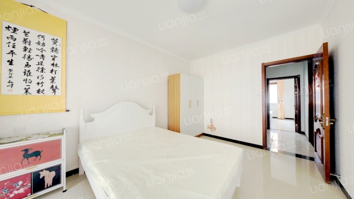 范阳路高速路精致装修购物方便小区干净优美二居室。-卧室A