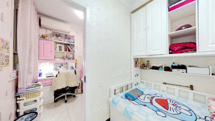 高铁东站 牛津花园装修两居 改三居-卧室A