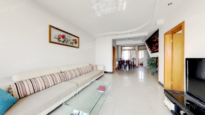 平安小区六号院 4室2厅 南 北-客厅A