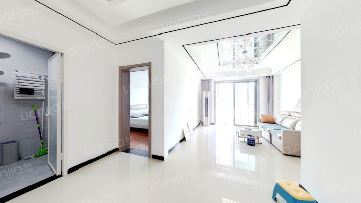 范阳路朝阳路水乡元精装两居室税费低-客厅