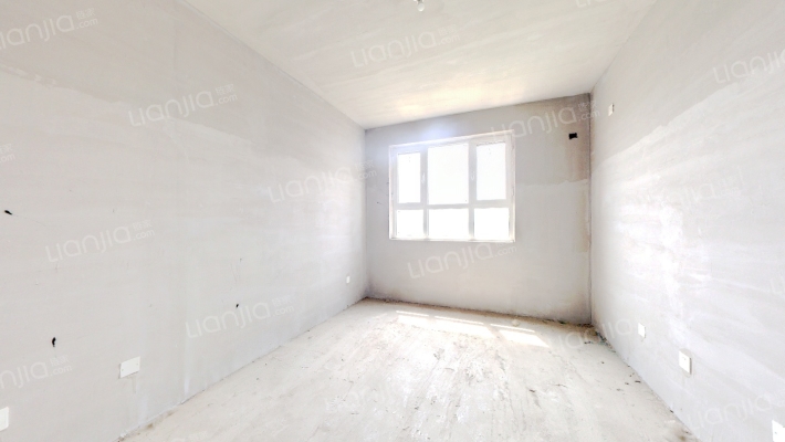 高铁人车分流社区，中间楼层视野采光好-卧室B