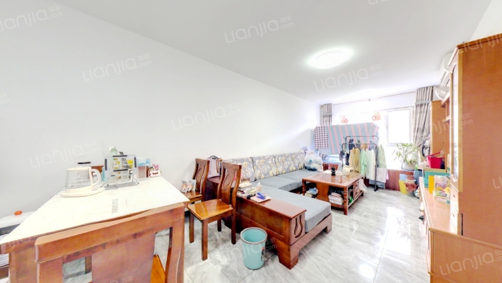 精装大两居 高楼层采光和视野好-客厅