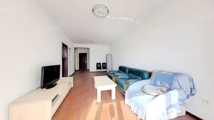 全阳两居，户型方正，中间楼层，花园小区，封闭管理-客厅