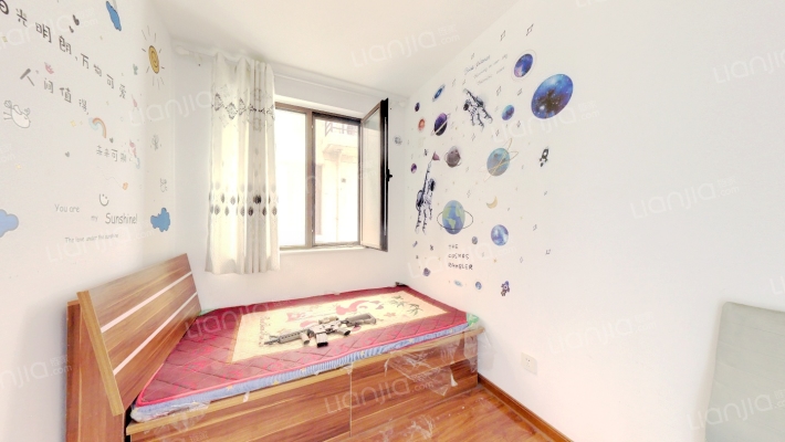 鸿坤南院儿，近高铁站，全南三居室，带装修，诚意出售-卧室B