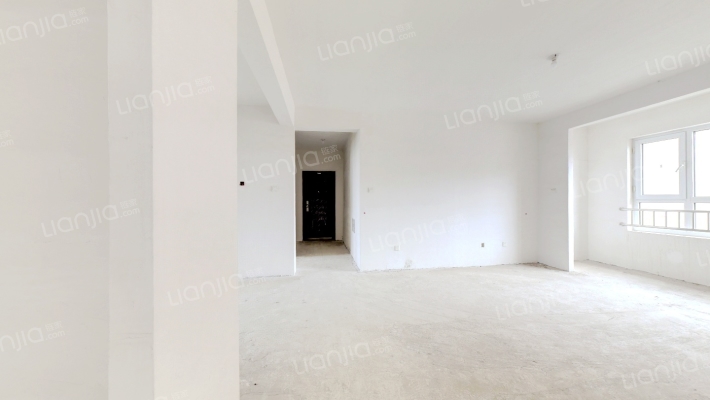 印象城1号楼，南北三居室，毛坯随心装-客厅