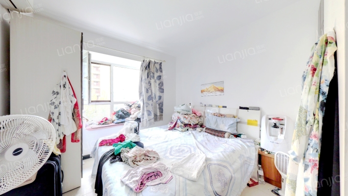 两居南北通透 房龄新 一梯两户布局 总价低 业主靠谱-卧室B