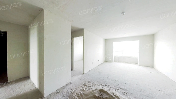 此房次高楼层，视野宽阔，采光好南北通透-客厅