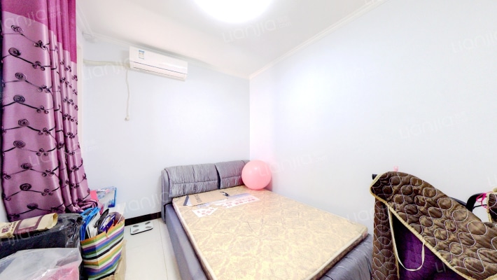 K2狮子城南区 2室1厅 东南-卧室A