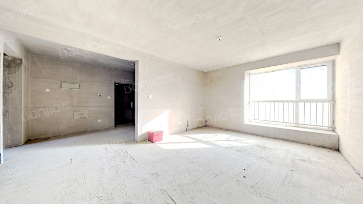 南北通透三居室  户型方正无浪费-客厅