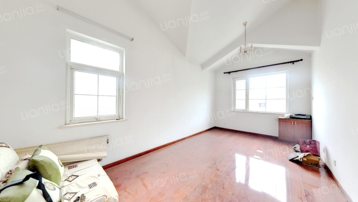 别墅法式独栋精装修带南向大花园300平附百平半地下-卧室E