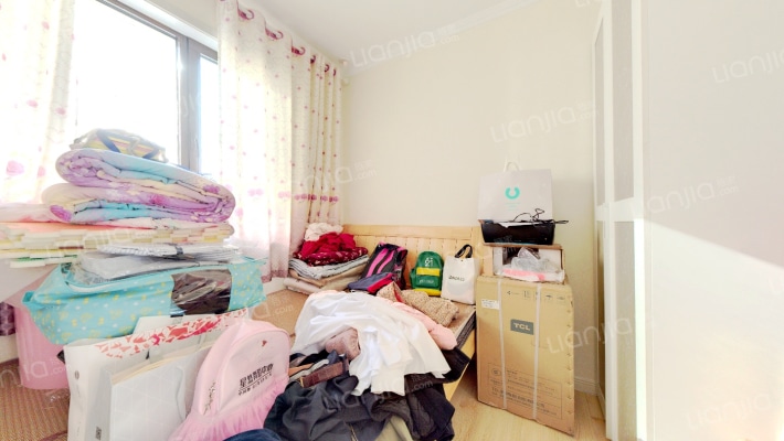 鸿坤理想湾北区 3室1厅 南 北-卧室B