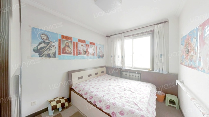 涿州市区南北通透两居室，中间楼层。-卧室A