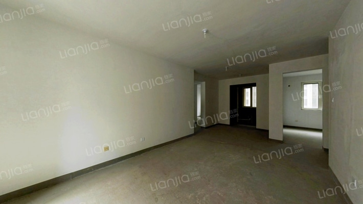 狮子城95平大三居室毛坯中间楼层115万-客厅