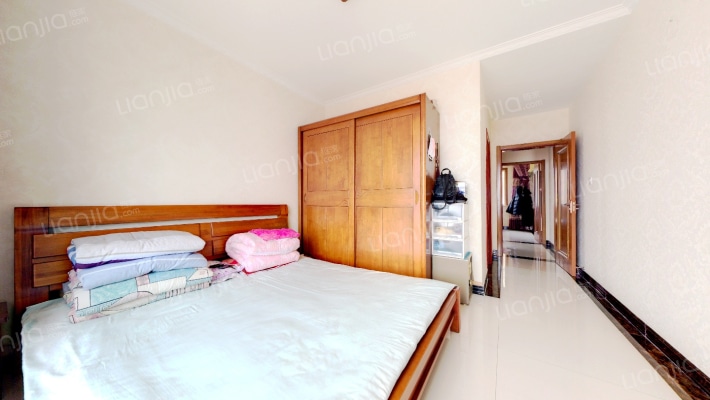 香邑溪谷南北通透大三居 自住标准精装-卧室C