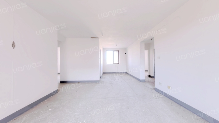 东户 H户型 毛坯  2卫 带餐厅 视野开阔 高楼层 满五-客厅