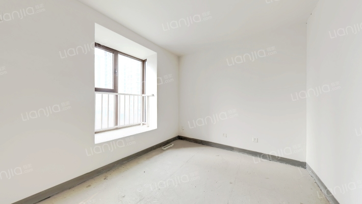 鸿坤南北通透两居室，前边无遮挡，楼层位置好-卧室B