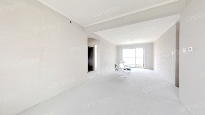 德信御府，改善社区，二康北边，南北通透大三居-客厅