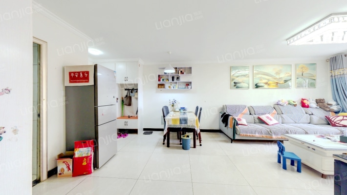 香邑溪谷悦都小区 2室1厅 南 北-客厅