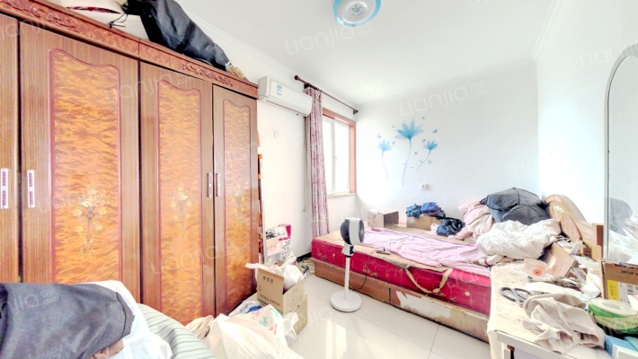 ：房本在手， 南北通透户型，新装修没住过-卧室B