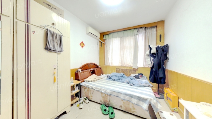 光明小区 简单装修 南北通透三居 采光好 无遮挡-卧室A