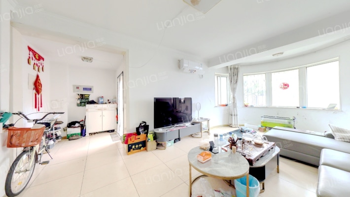 房本满五，双拼别墅，边户，纯南大院子-客厅A