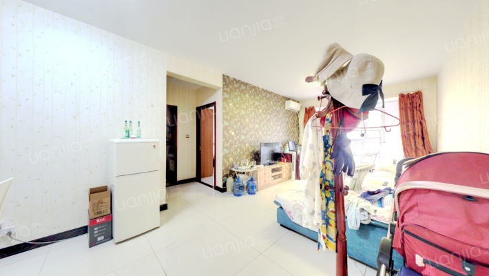 冠云路新加坡花园精装修两居室拎包入住家具家电齐全-客厅