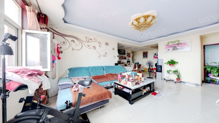 范阳路 朝阳路 政法街 华泰豪庭 大三居精装税费低-客厅