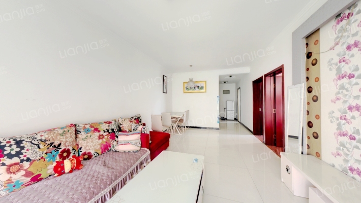 房本满五唯一 采光视野好 圆弧飘窗 诚意出售-客厅