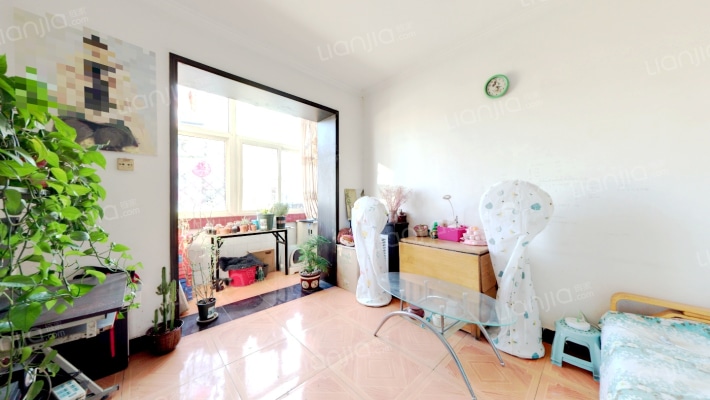 学园小区 2室2厅 南-客厅