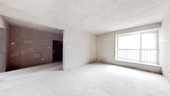 房子南北通透三居，房子户型方正没有浪费空间-客厅