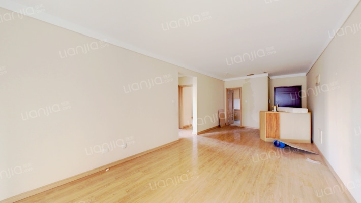 鸿坤理想湾北区 2室1厅 南 西 北-客厅