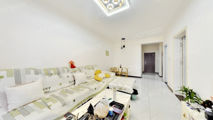 户型方正，朝南两居，采光充足，楼层好-客厅