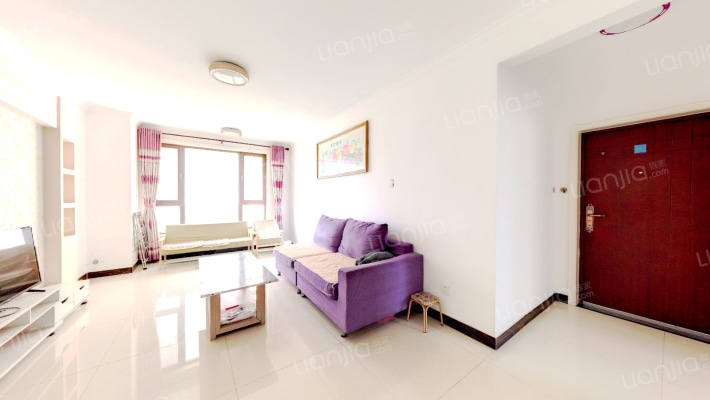 鸿坤理想湾南区 3室1厅 南 北-客厅