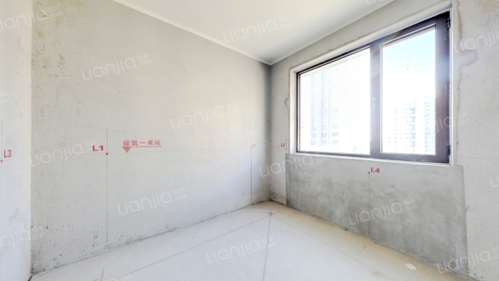 出售 凤麟府125平三居双卫 户型好大横厅 采光视野好-卧室C