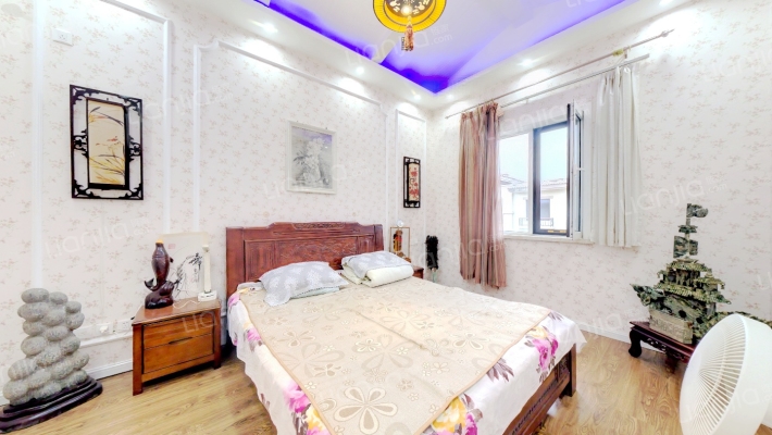 4A级高尔夫别墅景区，联排别墅，大面积私人庭院。-卧室E