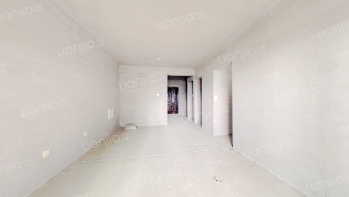 小区在华阳路北德信公园旁，房龄新，社区人车分流-客厅