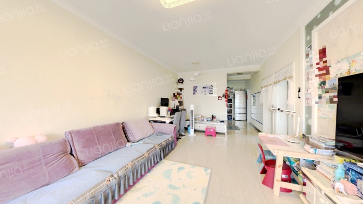 北二环 德信公园 凯旋门大两居 业主诚意出售-客厅