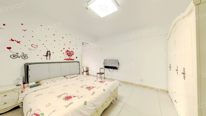 范阳路旁钻石广场集中供暖两居出售税费低-卧室A