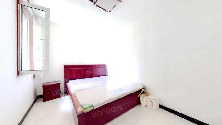 精装修 南向大两居 房本满二好楼层视野好-卧室B