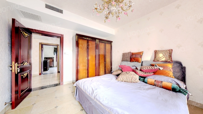 涿州别墅 竹语堂 独栋别墅 300万装修 3层高挑空-卧室B