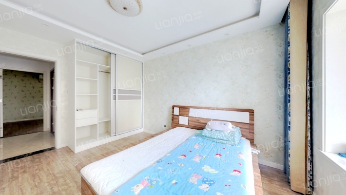 南北通透，采光好，维护的很好，拎包入住-卧室B