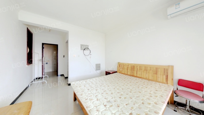 带装修一居室拎包入住 生活方便   。-卧室