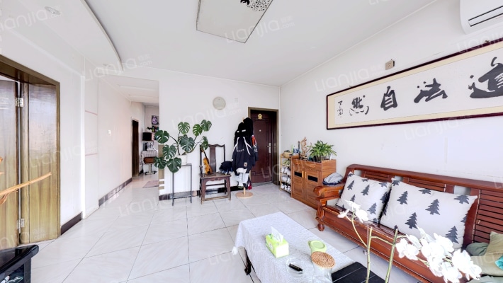 此房满五 中间楼层 采光视野全天无遮挡-客厅