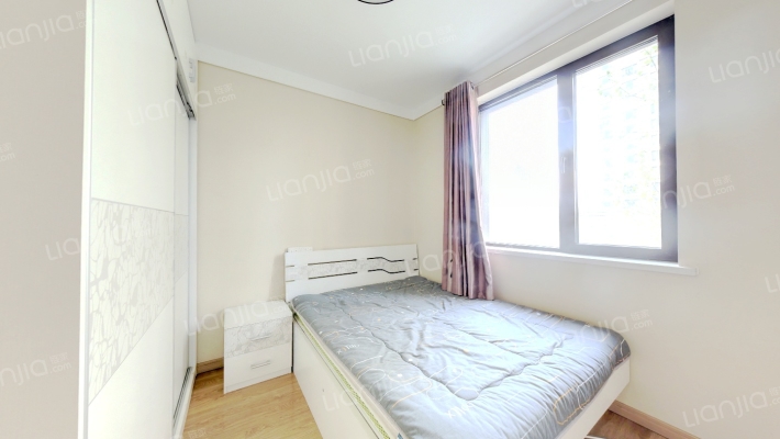 精装修 F户型 南北通透 西户 满二 看房方便-卧室B